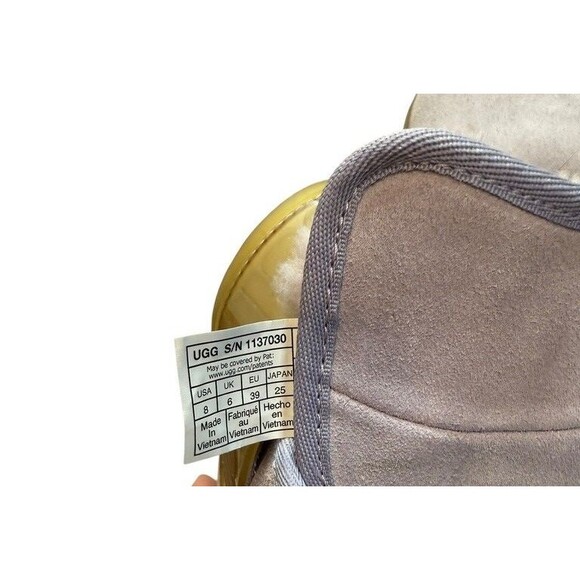 Stylish Women's Purple and Tan Shoes - Picture 6 of 10